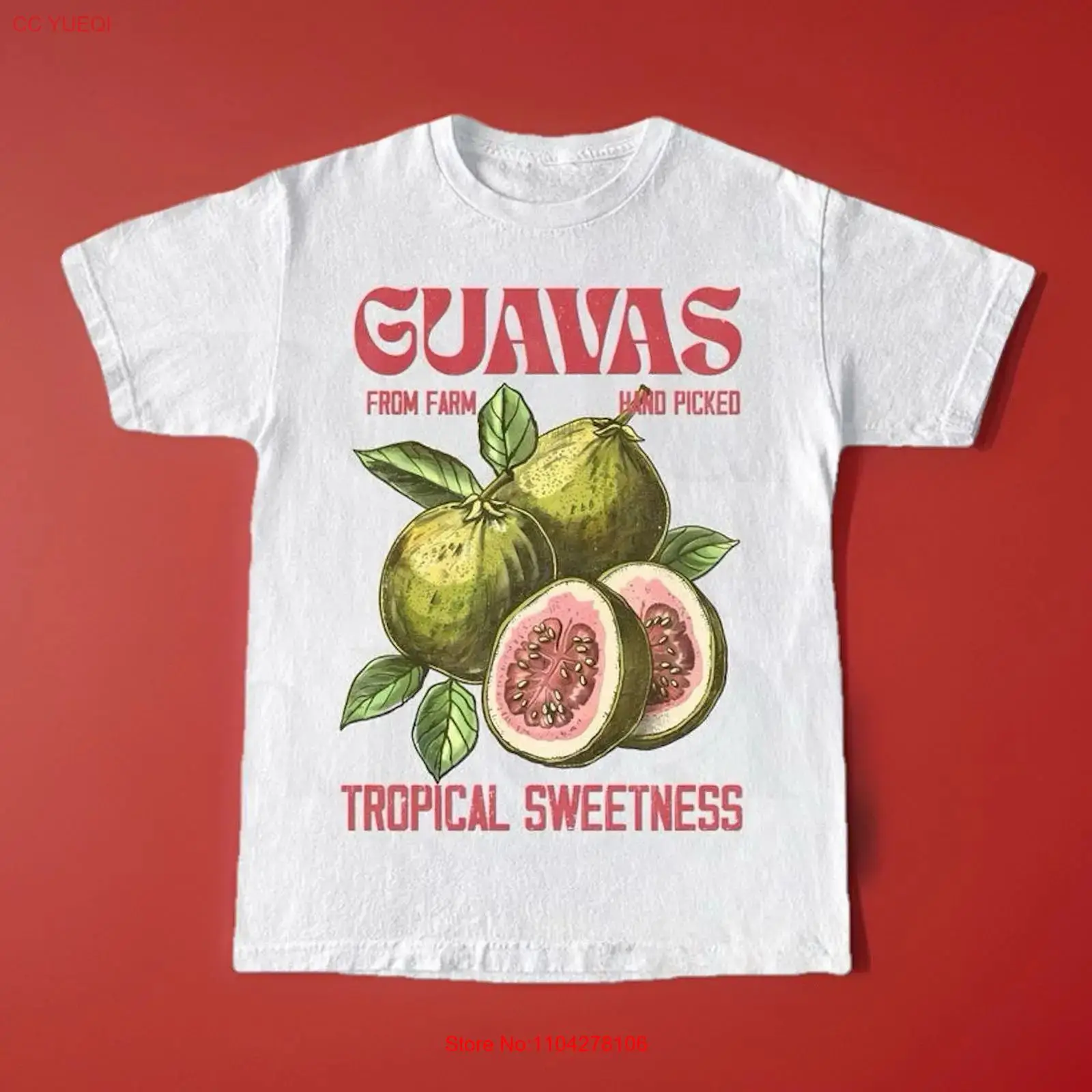 Men'S Fashion Labels - T-shirt Guavas Rétro Commercial Nouveau S-5XL