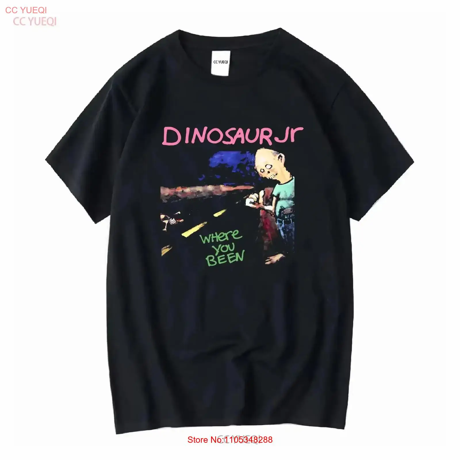 Men'S Fashion Labels - T-shirt Dinosaur Jr Where You Been