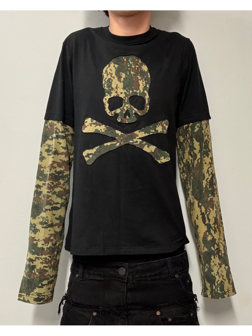 Men'S Fashion For 2026 - 2026 nouveau camouflage rétro américain squelette