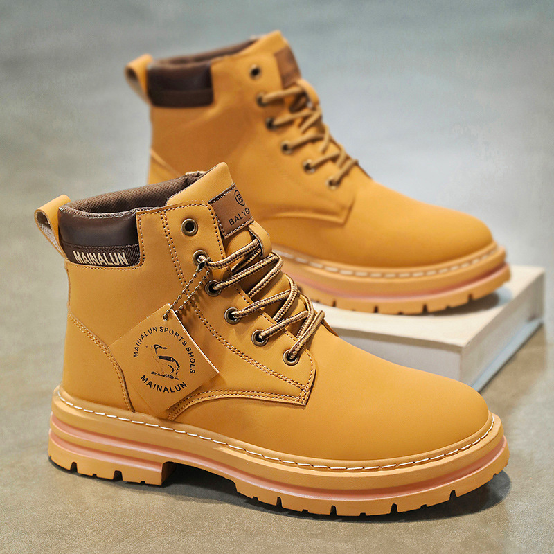 Fashion Men'S Boots - Classique hommes bottes hautes de haute