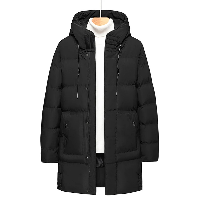 Fashion Men Vogue - Long manteau en duvet pour hommes,