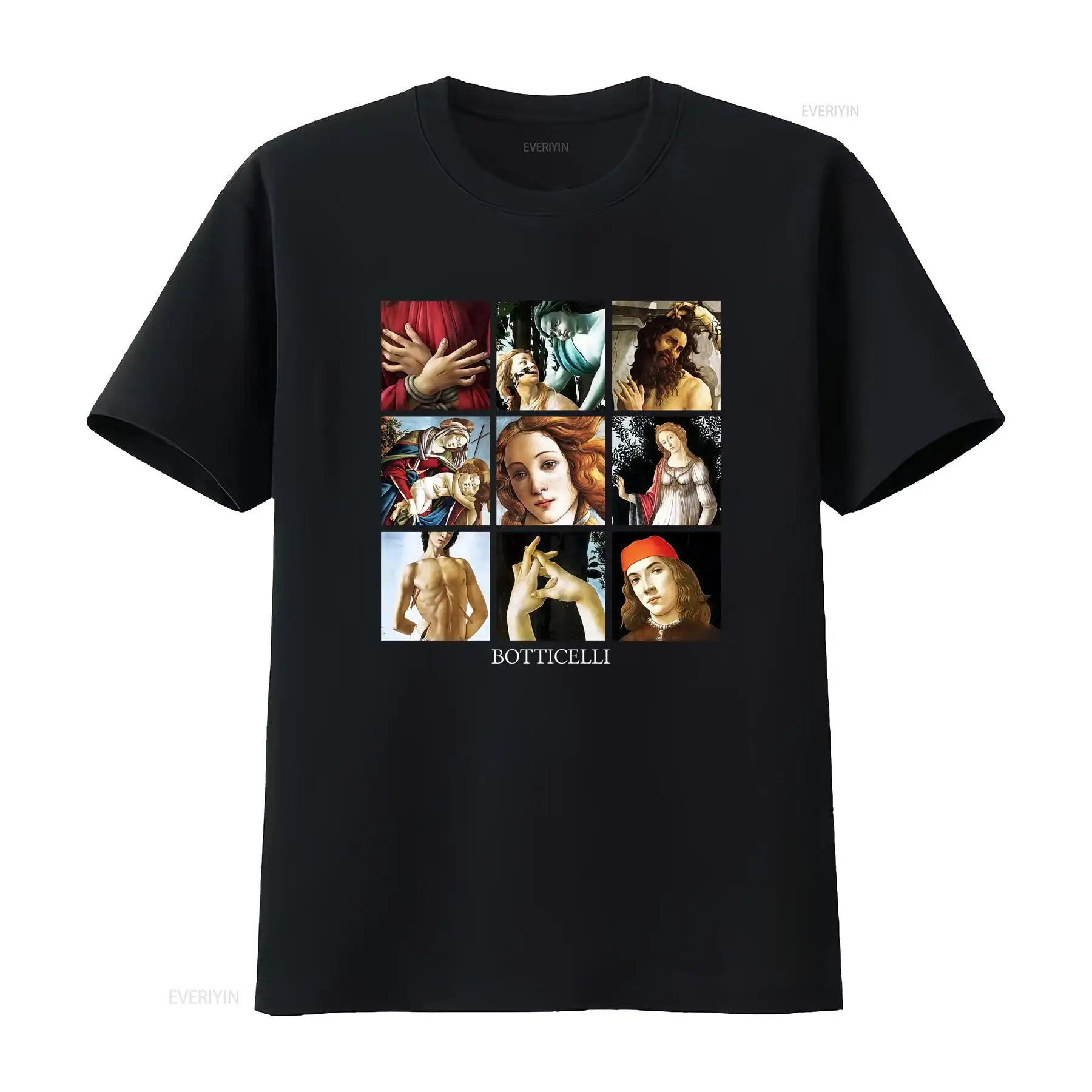 Men'S Fashion History - T-shirt Botticelli Details, Histoire de l'Art,
