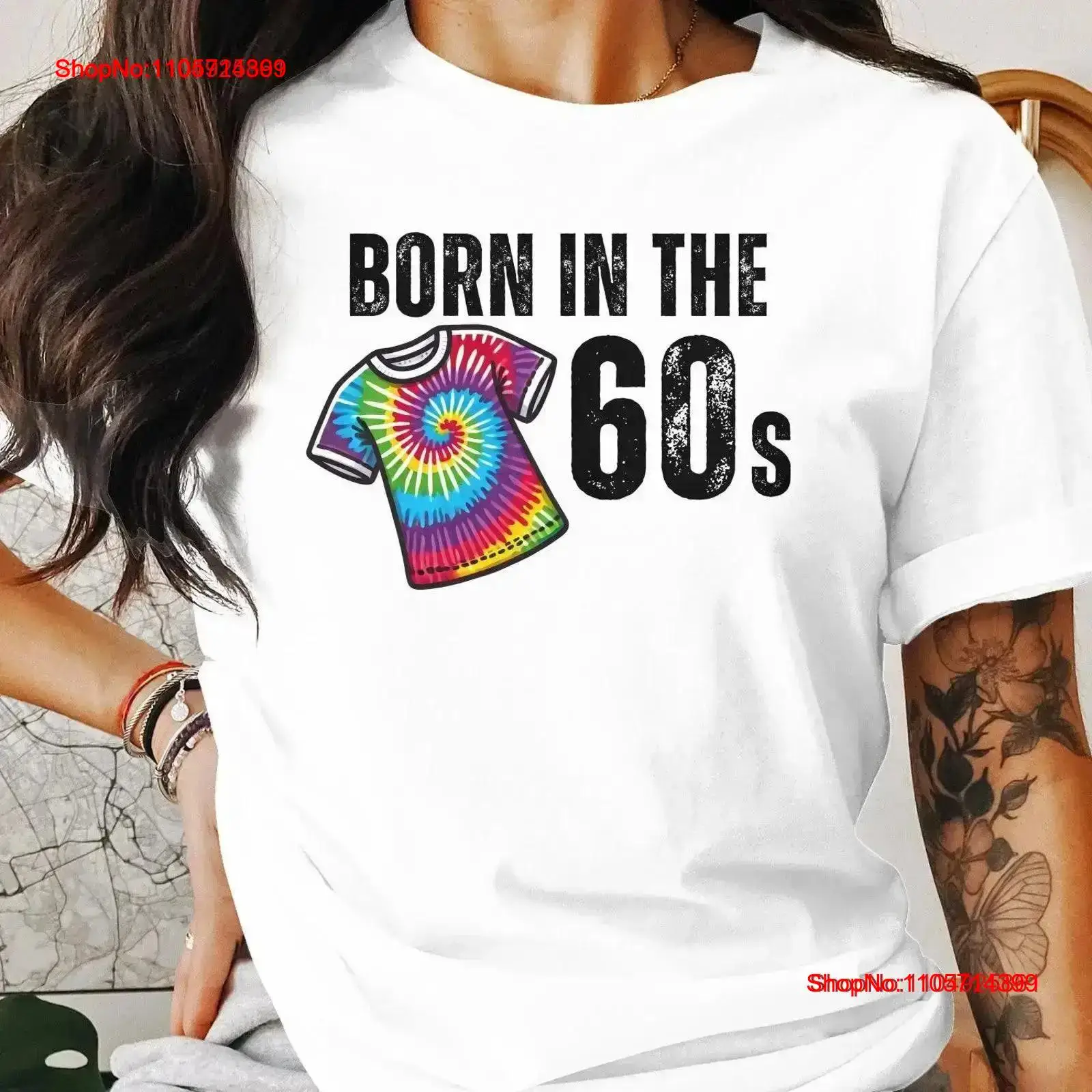 Men'S Fashion 1960S - T-shirt Born In The 60s Rétro