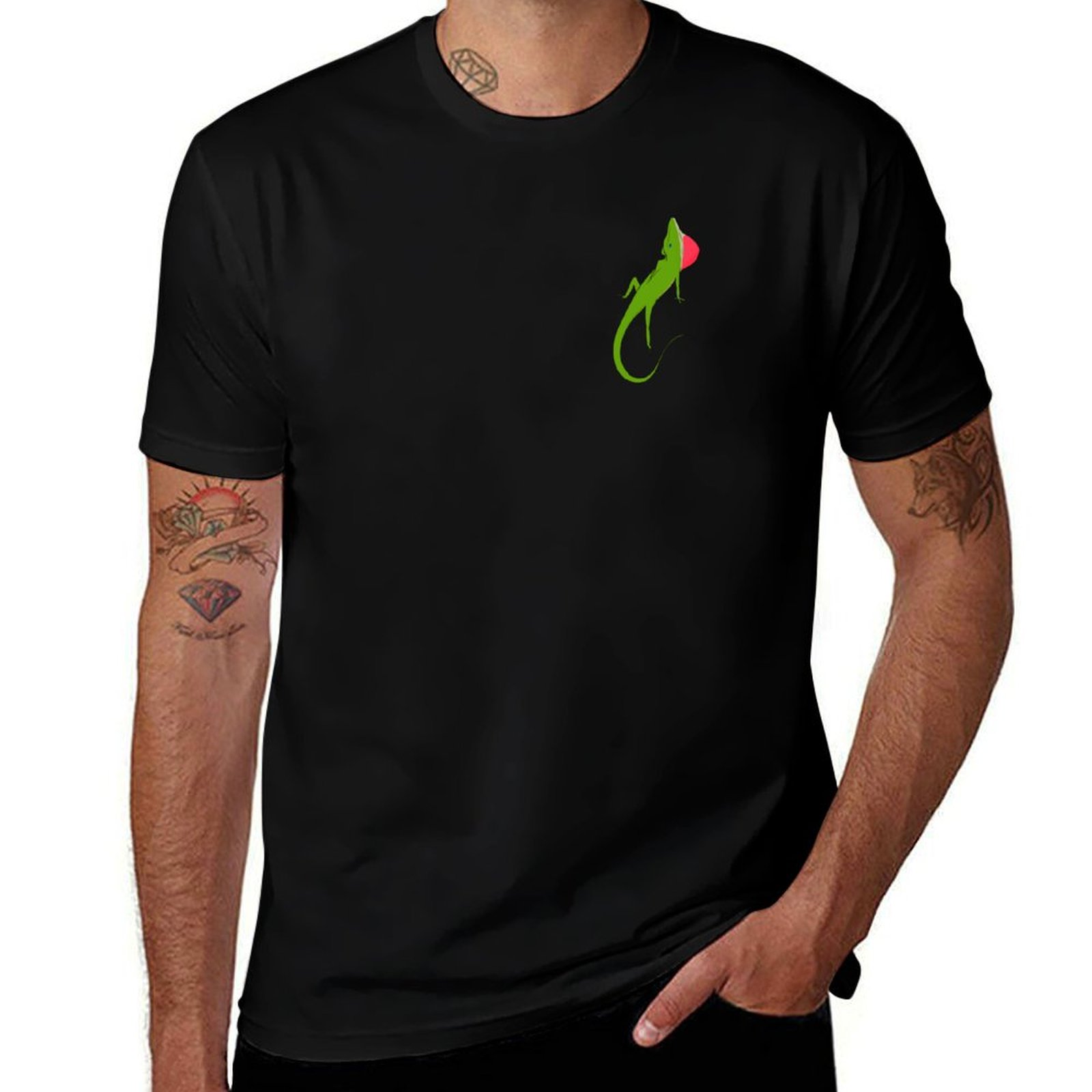 Fashion Men Vogue - PRINT - T-shirt Voguing carolinensis à