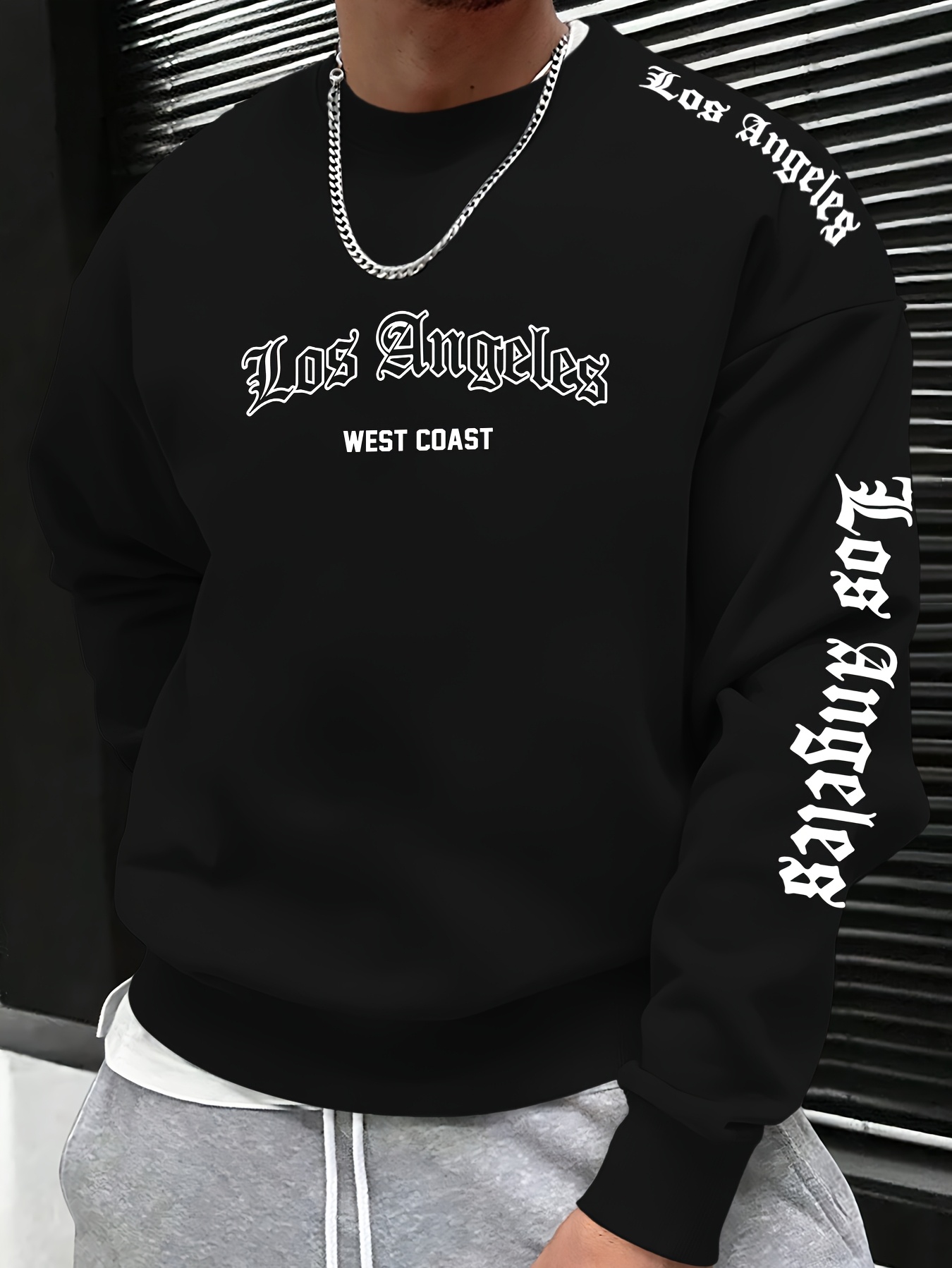 Men'S Fashion For 2026 - Sweat-shirt à col rond pour homme