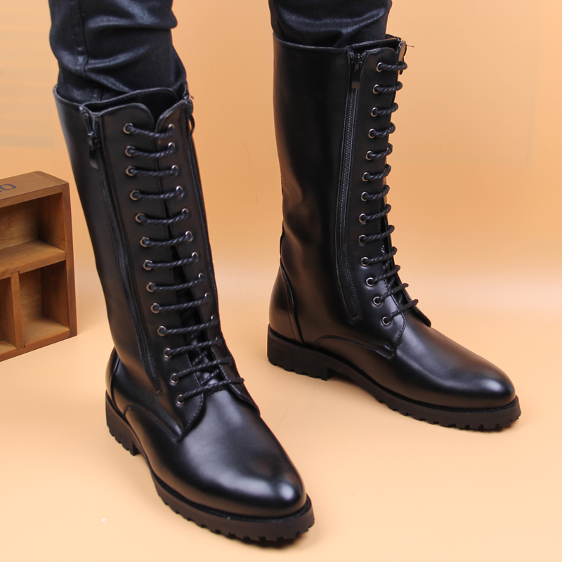 Fashion Men'S Boots - Mode moto bottes pour hommes automne