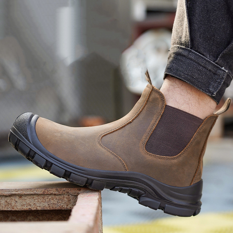 Fashion Men'S Boots - Grande taille hommes mode acier orteil