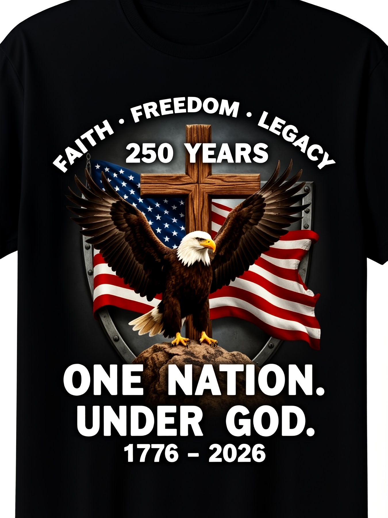 Men'S Fashion History - T-shirt du 250e anniversaire des États-Unis