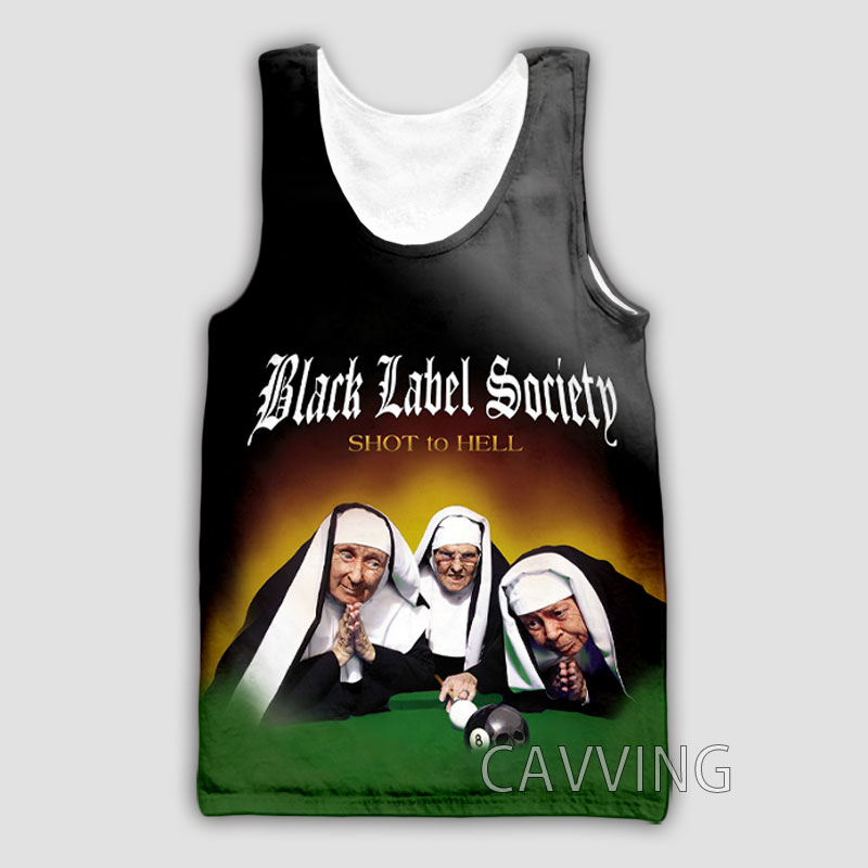 Men'S Fashion Labels - Black Label Society Previous Y-Harajuku 3D