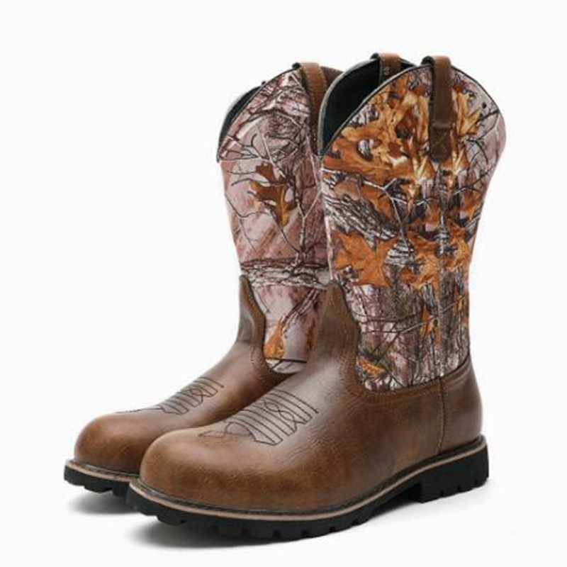 Men Fashion Vintage - Bottes classiques pour hommes, bottines en