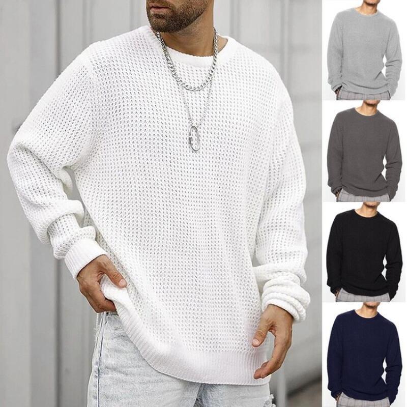 Knitted Cardigan Men - 2026 hommes pull tricoté printemps automne