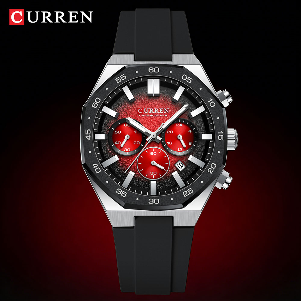 Fashion Mens Watches - Montre sport pour homme CURREN, mode