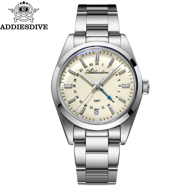 Fashion Mens Watches - ADDIESDIVE marque chaude 36mm luxe GMT