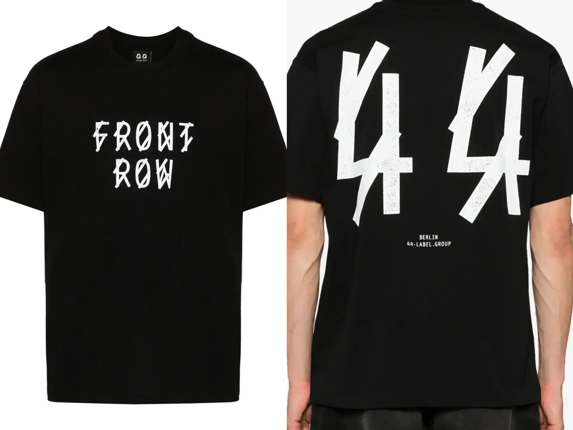 Men'S Fashion Labels - T-shirt en coton 44 LABEL GROUP