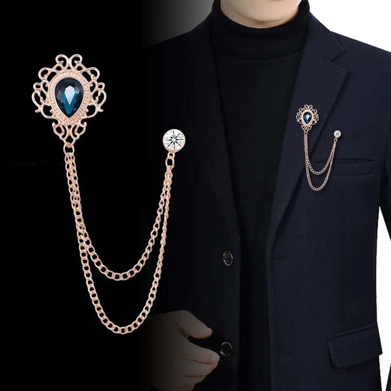 Épingle à revers en cristal st - Men Fashion Vintage avis et prix