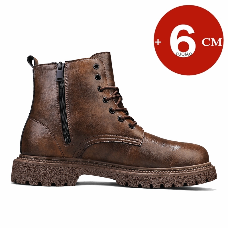 Bottines invisibles en cuir po - Fashion Men'S Boots avis et prix