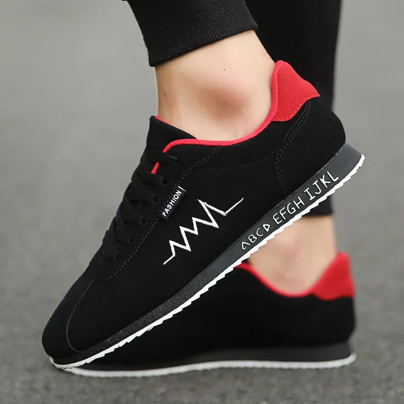 Baskets basses en toile rouges - Mens Fashion Trainers 2025 avis et prix