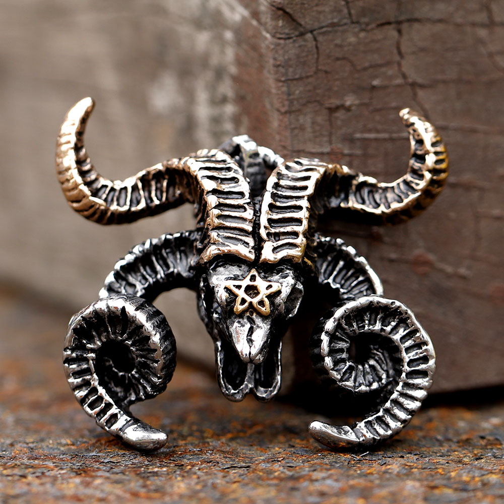 Pendentif tête de mouton en ac - Men'S Fashion Labels avis et prix