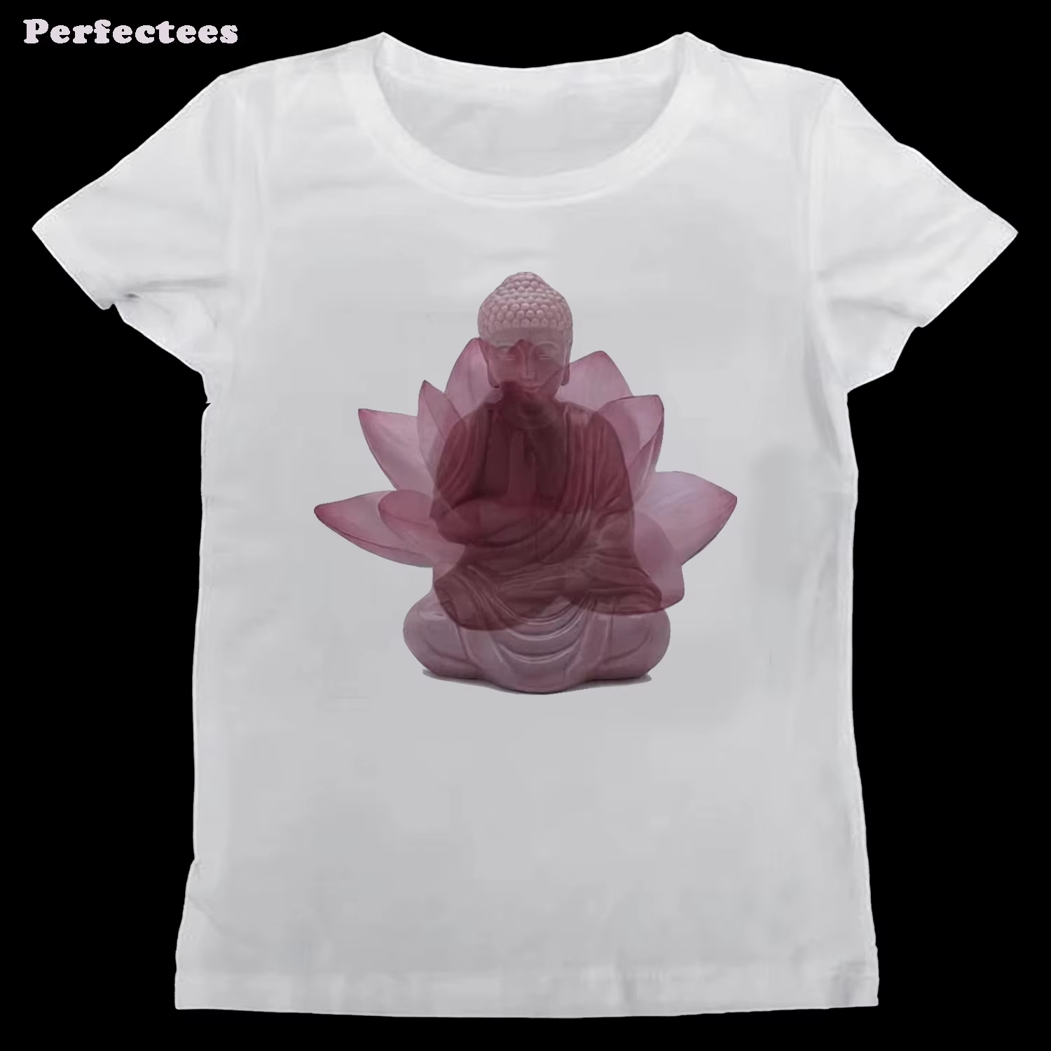 T-shirt imprimé Lotus Bouddha  - Mens Fashion In The 2000S avis et prix