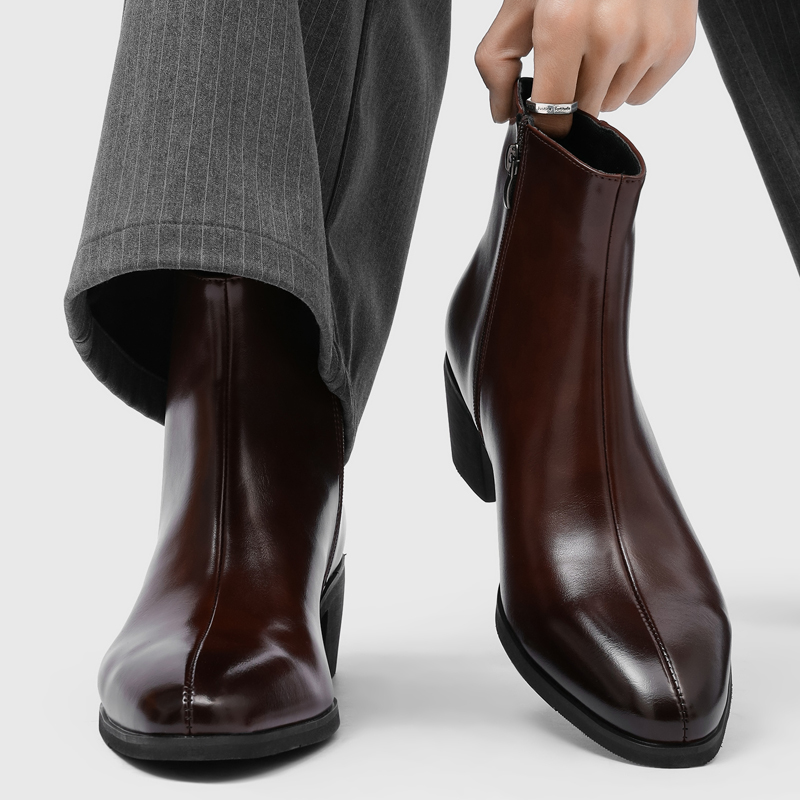 Bottes pour hommes simples et  - Fashion Men'S Boots avis et prix