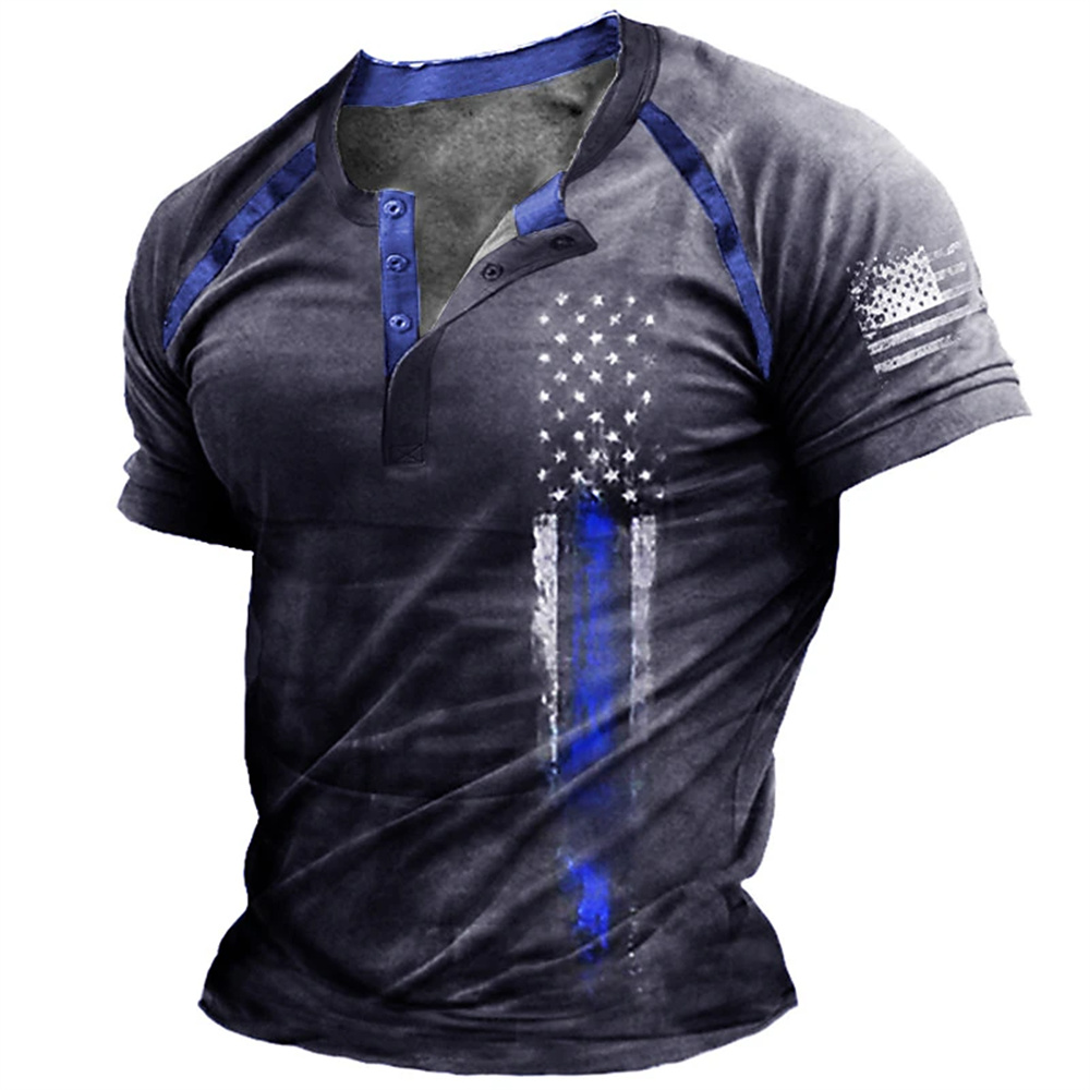 T-shirt décontracté pour homme - Men Fashion Vintage avis et prix