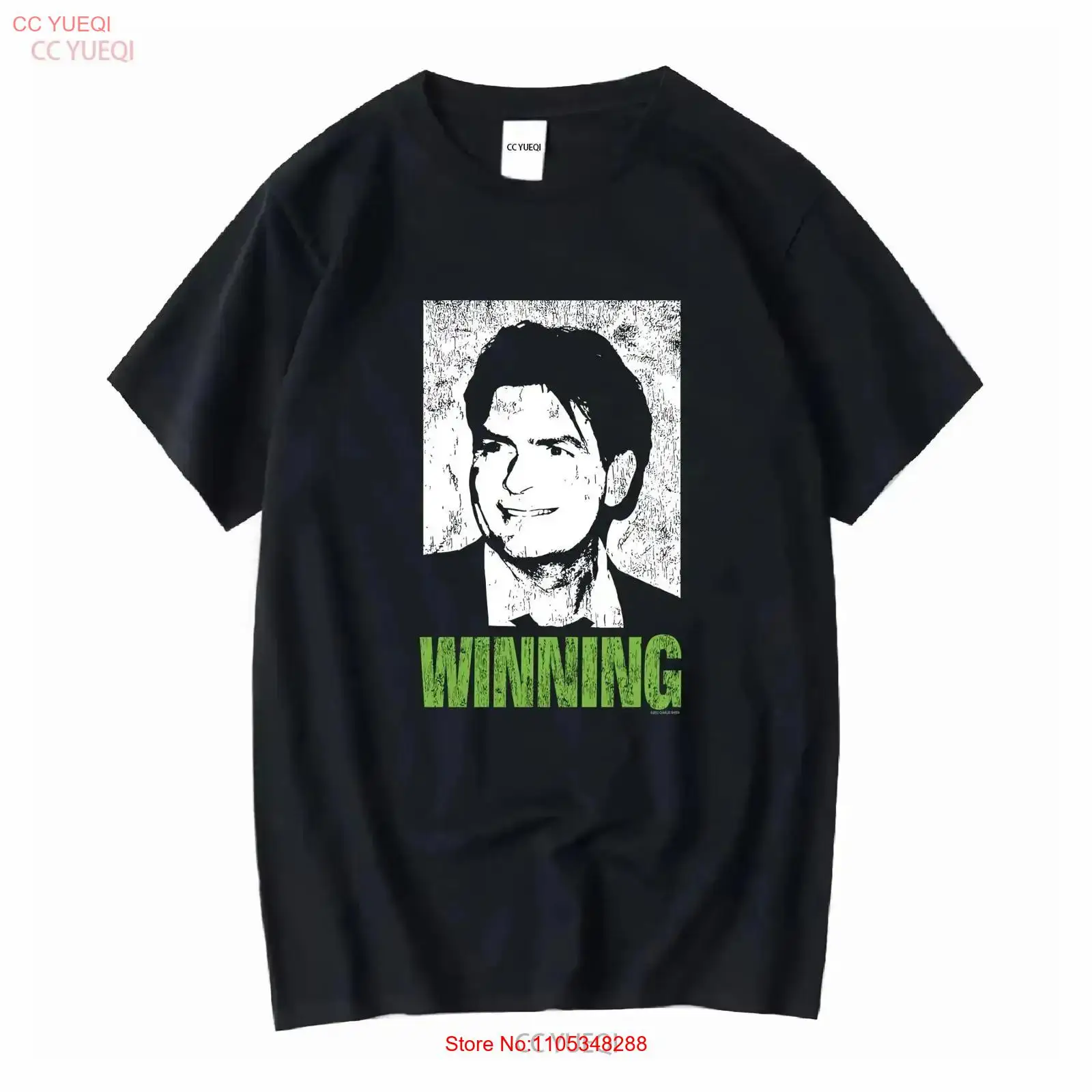 T-shirt Y2K Charlie Sheen Winn - Mens Fashion In The 2000S avis et prix