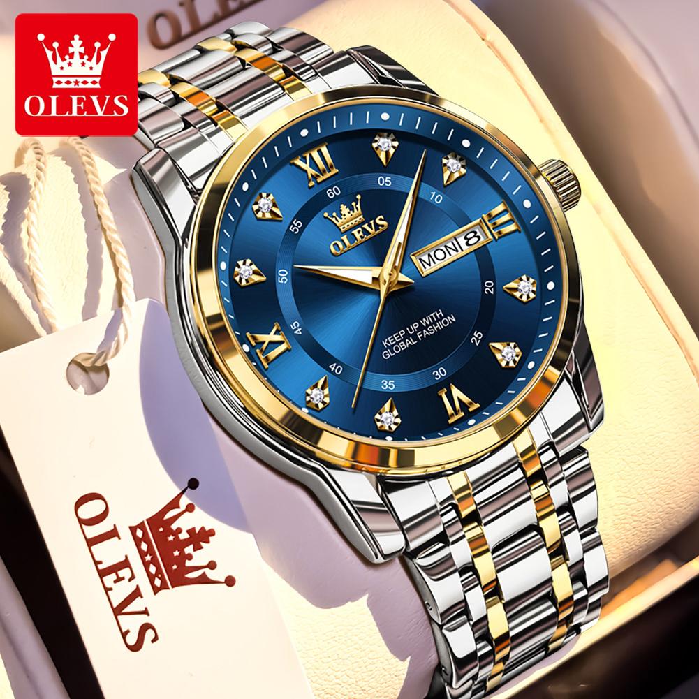 OLEVS marque mode hommes montr - Fashion Mens Watches avis et prix