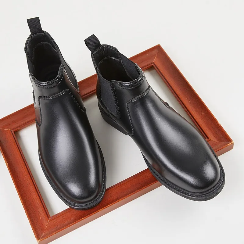 Bottes Oxford en cuir Vintage  - Men Fashion Vintage avis et prix