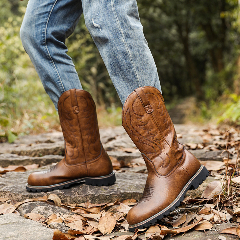 Bottes classiques pour hommes, - Men Fashion Vintage avis et prix