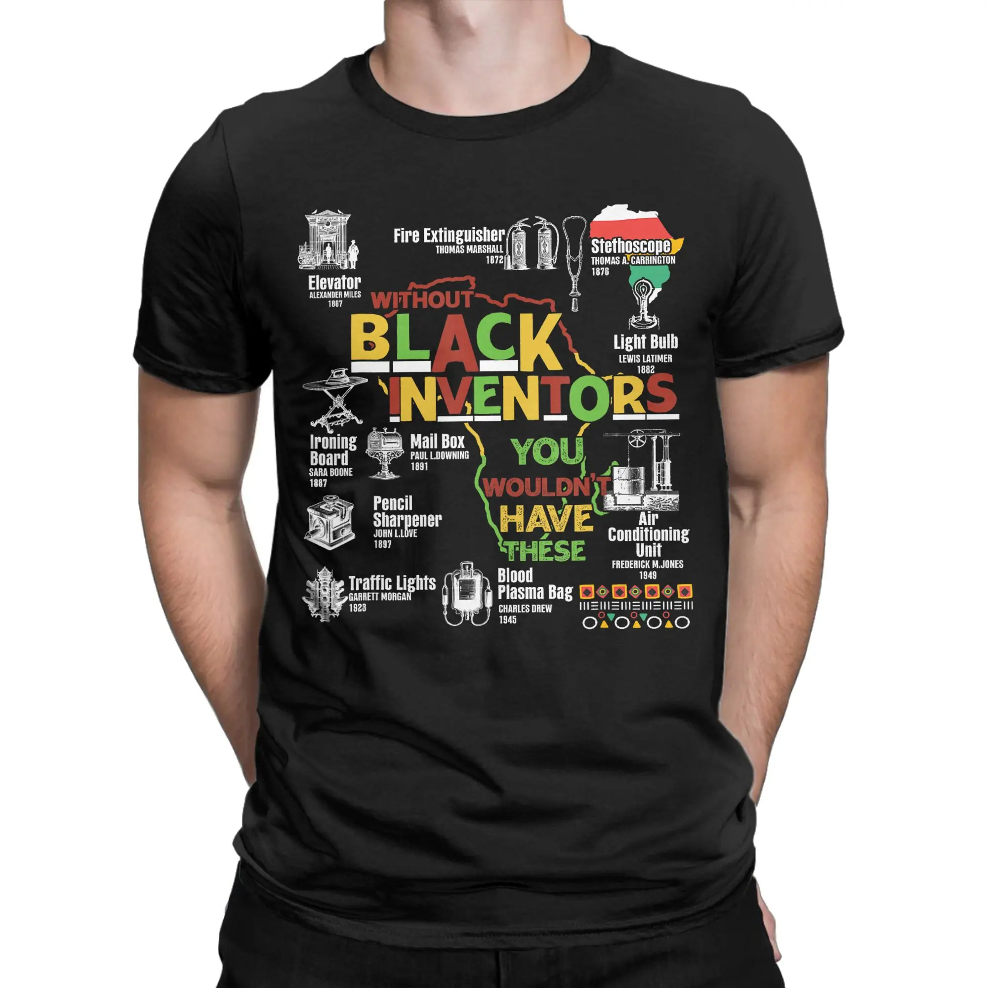 T-shirt en coton 100% pour hom - Men'S Fashion History avis et prix