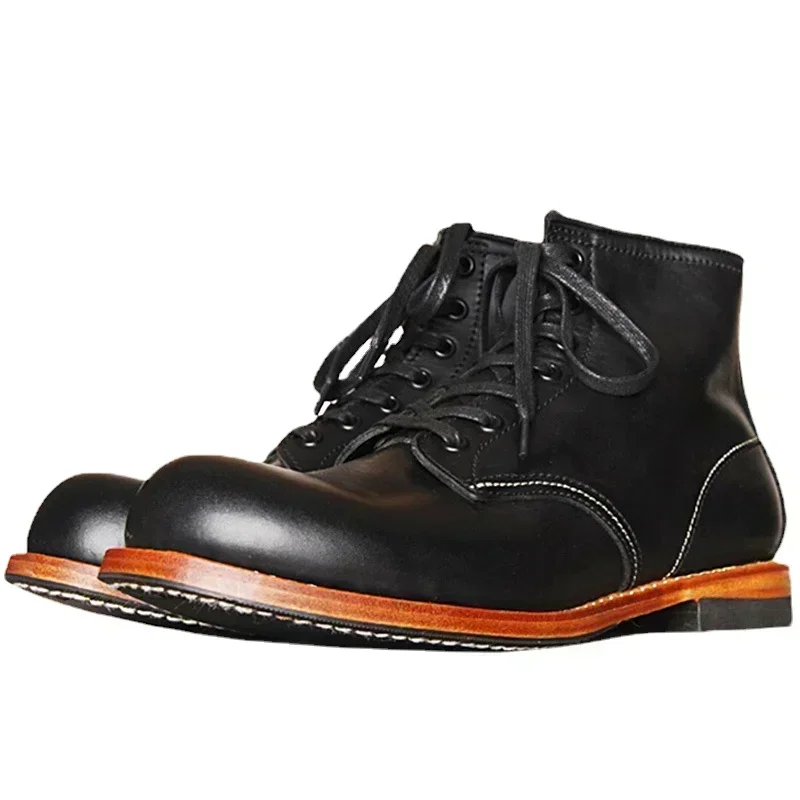 Bottes vintage cousues Goodyea - Men Fashion Vintage avis et prix