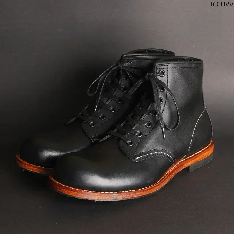 Bottes vintage cousues Goodyea - Men Fashion Vintage avis et prix