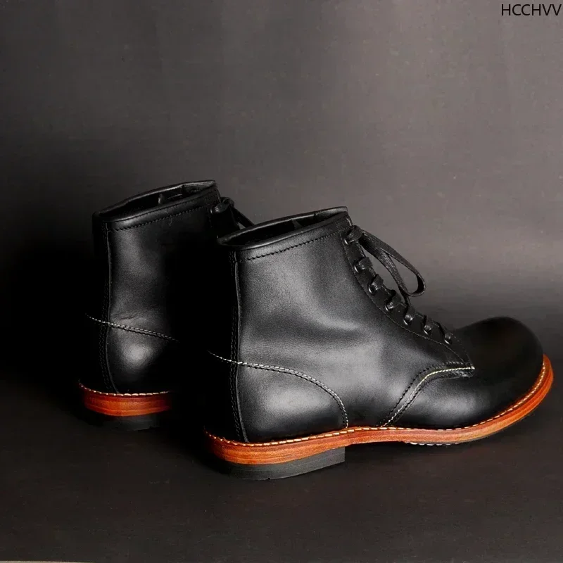 Bottes vintage cousues Goodyea - Men Fashion Vintage avis et prix
